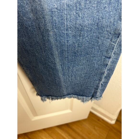 Old Navy Women's Extra High Rise Sky-Hi Straight Ankle Jeans Blue NEW ~ Size 22 - Picture 3 of 9